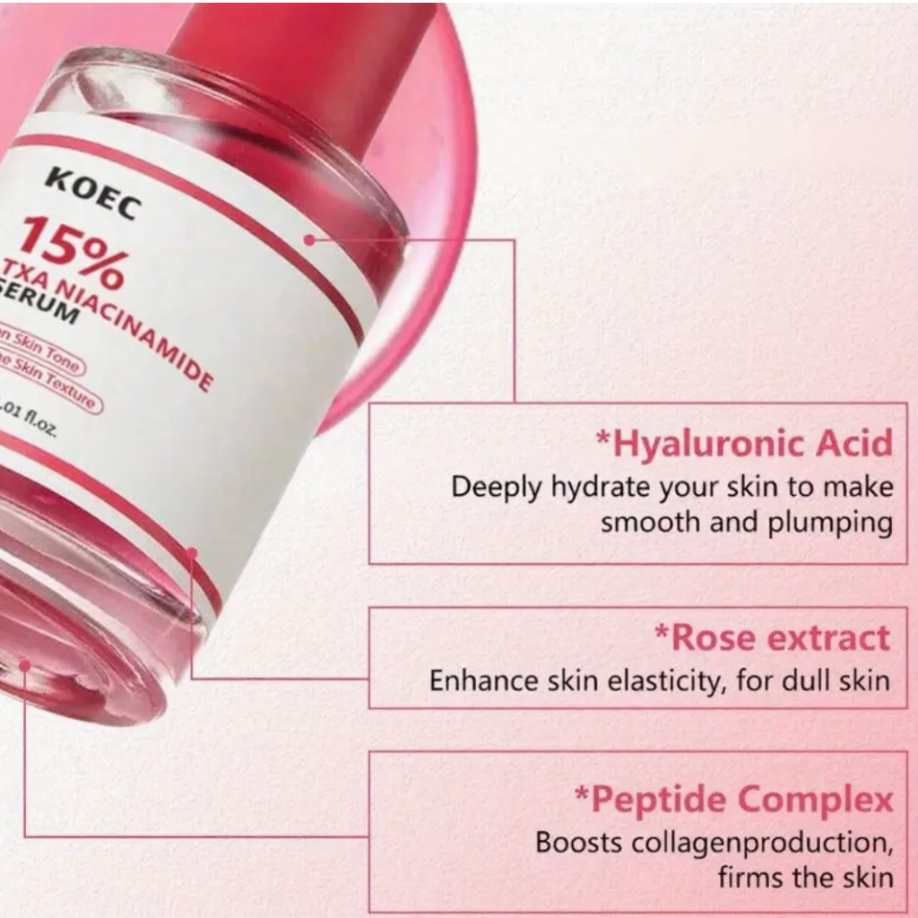 Glow Facial Serum with TXA + Niacinamide 15%