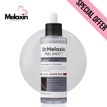 Dr. Melaxin Peel Shot Glow : Black Rice Peeling Ampoule